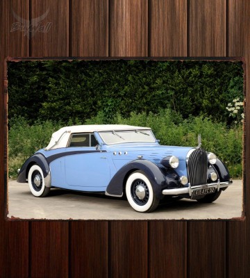 Металлическая табличка Voisin C30 Cabriolet